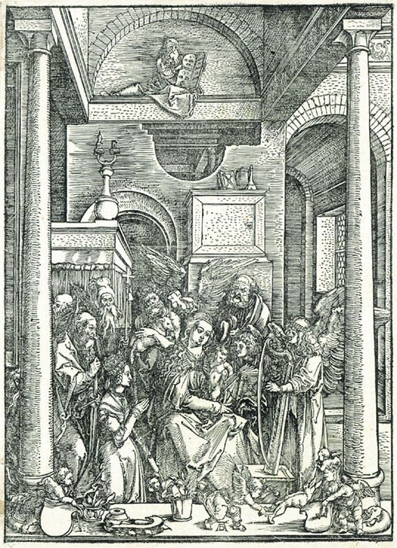 Albrecht Dürer - Mariens Verehrung