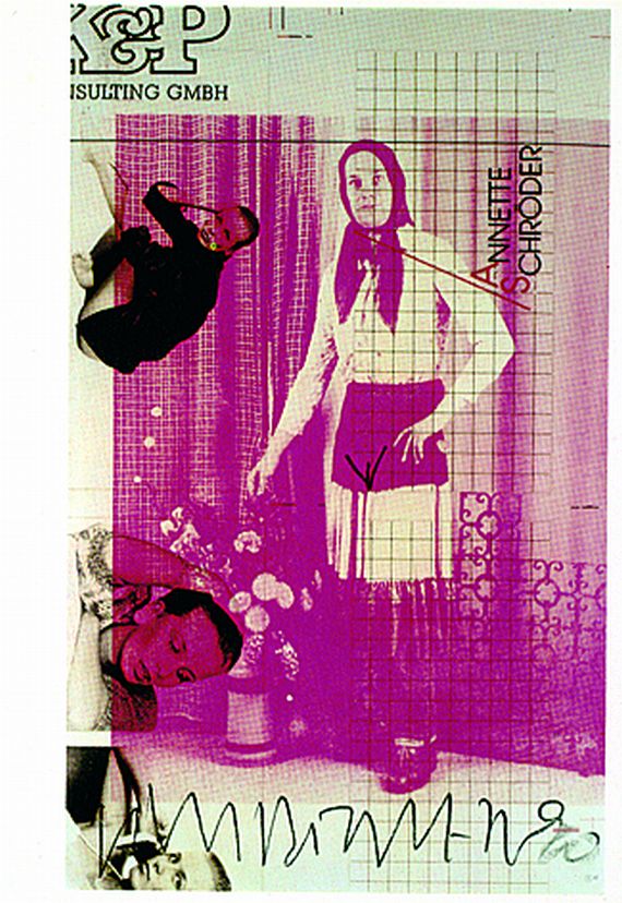 Martin Kippenberger - 2 Bll. Postkarten