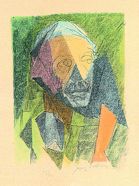 Jacques Villon - Portrait de Paul Valéry