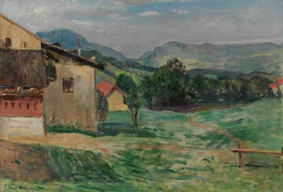 Josef (Sepp) Kienlechner - Italienische Landschaft