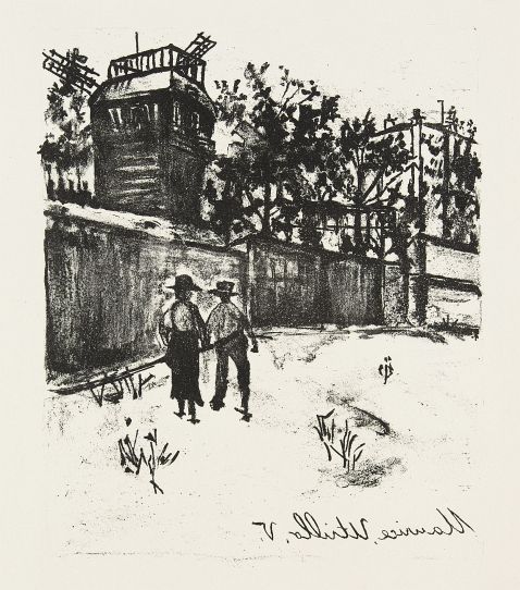 Maurice Utrillo - Moulin de la Galette