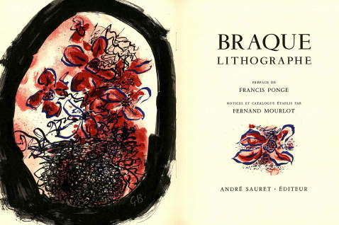 Georges Braque - Mourlot, F., Braque Lithograph