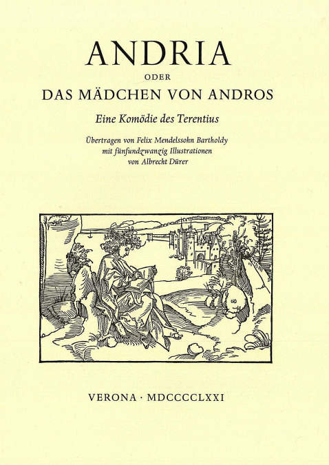 Officina Bodoni - Terentius Afer, Publius, Andria. 1971