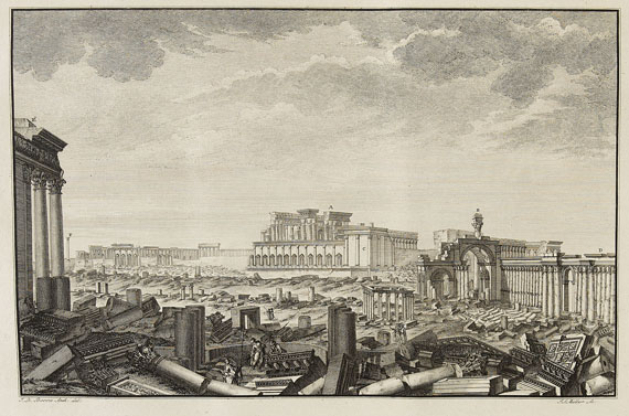 Robert Wood - Ruines de Palmyre. 1753