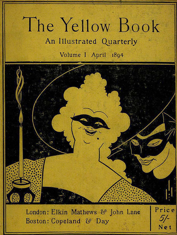 Aubrey Beardsley - The yellow book. an illustrated quarterly, 13 Hefte 1894-1897