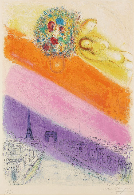 Marc Chagall - Champs Élysées