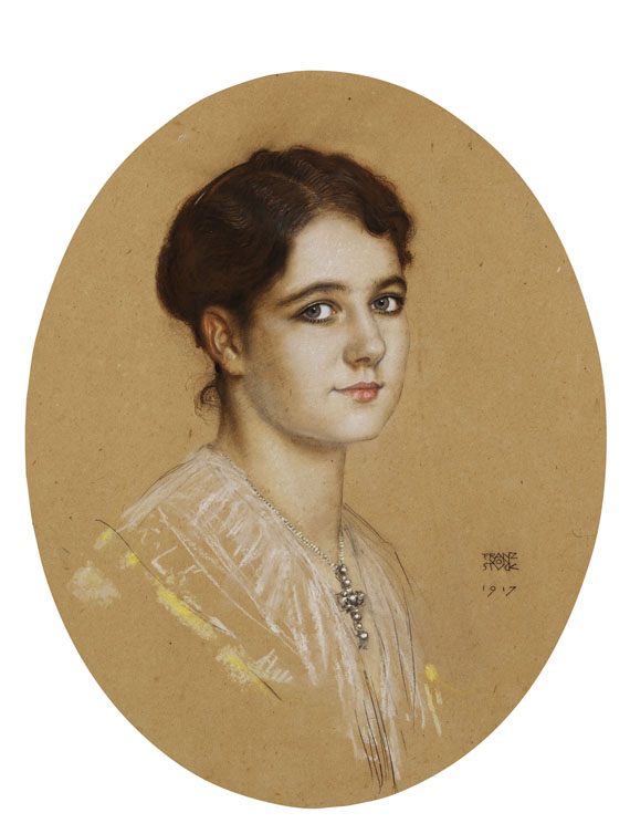 Franz von Stuck - Porträt einer Dame