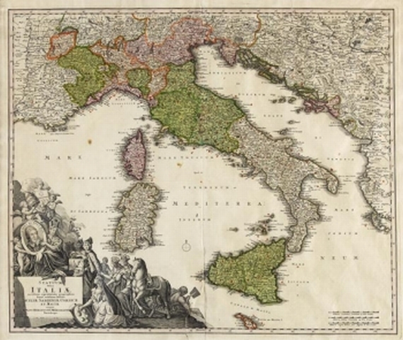  Italien - Statuum totius Italiae.
