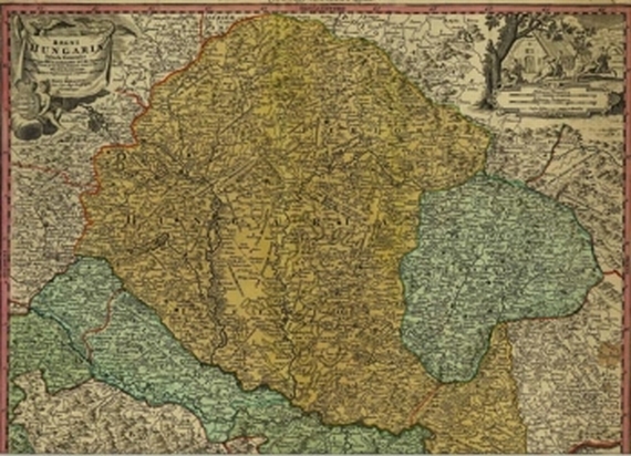  Osteuropa - 2 Bll.: Regni Hungariae. Principatus Transilvaniae.