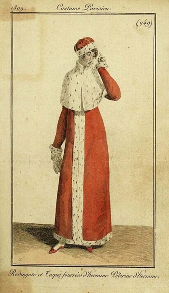   - Costume Parisien. 1809