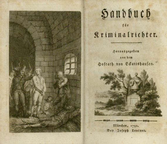 Karl von Eckhartshausen - Handbuch der Kriminalrichter. (13) 1792