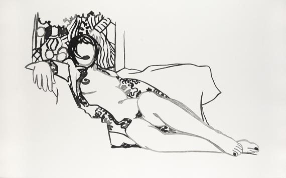 Tom Wesselmann - Monica Nude with Matisse