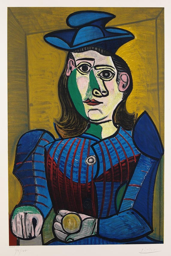 Pablo Picasso - Femme assise (Dora Maar)