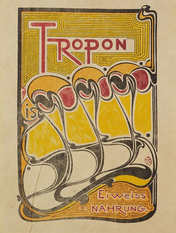 Henry van de Velde - Plakat: Tropon