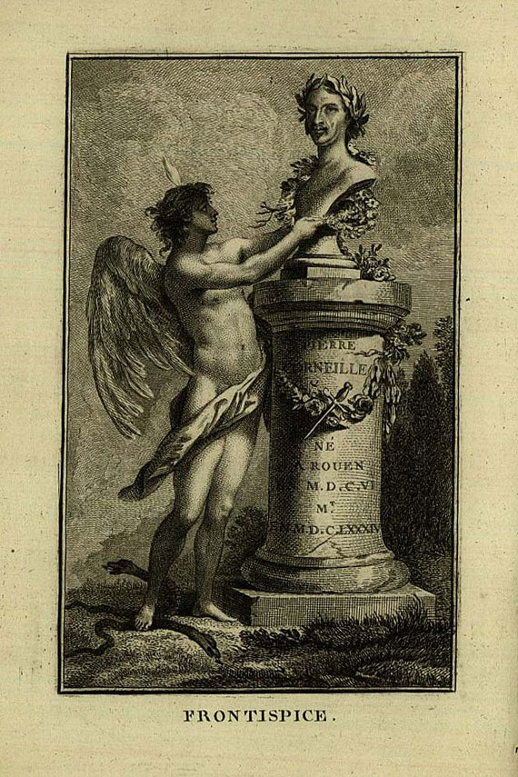 Pierre Corneille - Théatre de P. Corneille, 12 Bde. 1797.