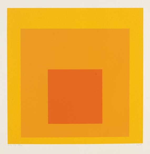 Josef Albers - Hommage to the Square: Edition Keller I e