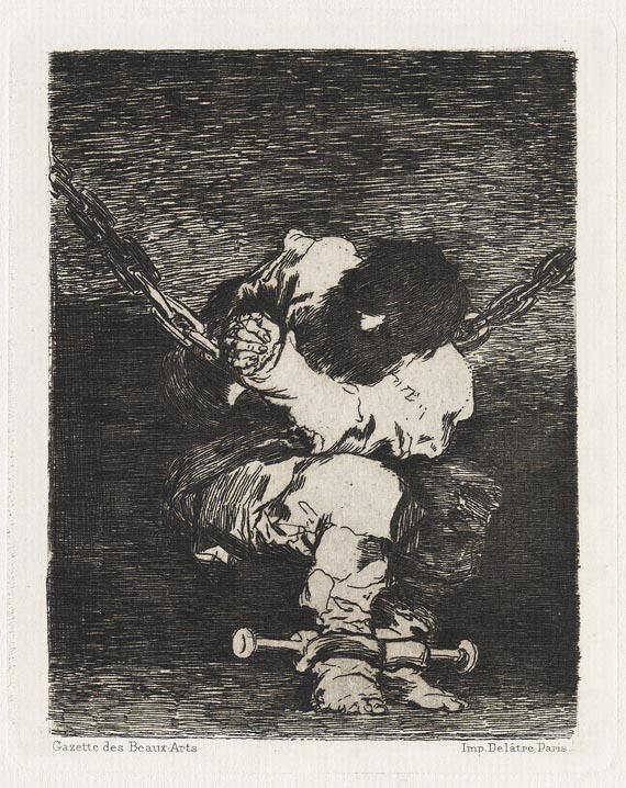 Francisco de Goya - Tan bárbara la seguridad como el delito
