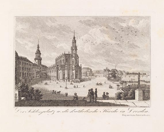 Album von Dresden - Dresden Album. Um 1850.