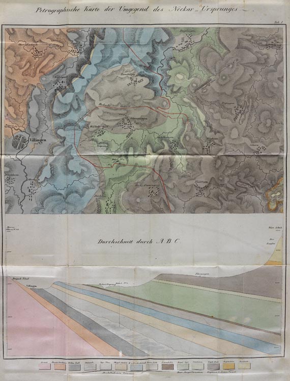 Freidrich von Alberti - Die Gebirge 1826