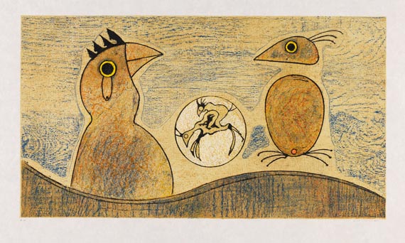 Max Ernst - Deux Oiseaux