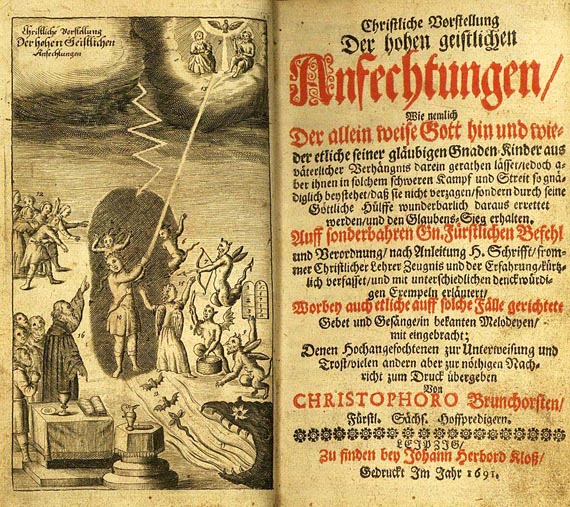 Christoph Brunchorst - Christliche Vorstellung Der hohen geistlichen Anfechtungen, 1691