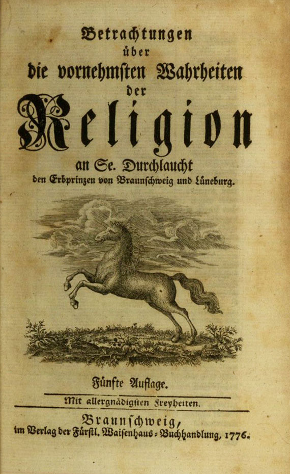   - Bibeln und Bibelauslegungen. 11 Werke in 16 Bdn. (1684-1822).