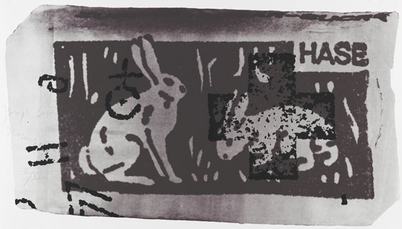 Joseph Beuys - Hasenzucker - Weitere Abbildung