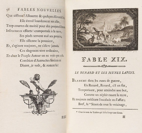 Claude-Joseph Dorat - Fables nouvelles. 1773