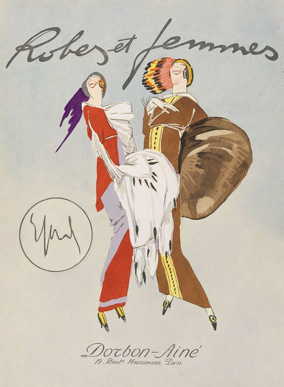 Enrico Sacchetti - Robes et femmes. 1913. - Weitere Abbildung