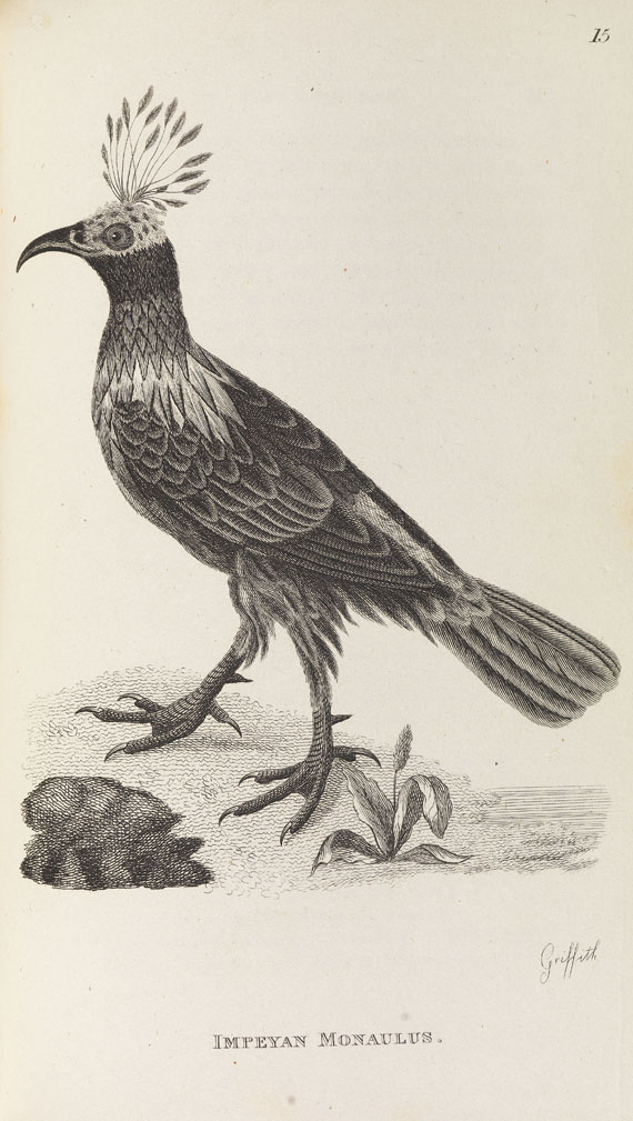 George Shaw - General zoology. 1800-26. 28 Bde.- Dabei: Zoological lectures. 1809. 2 Bde.
