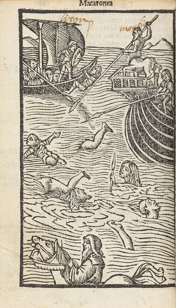 Cocaius, M. - Opus Macaronicorum. 1521.