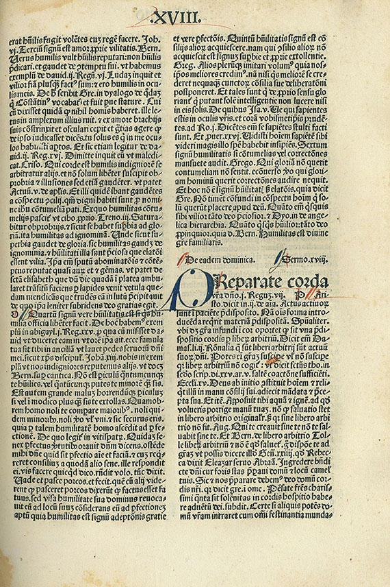 Petrus de Palude - Sermones Thesauri. 1484