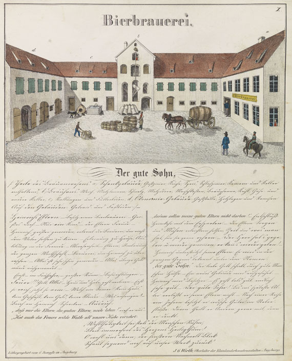 Johann Georg Wirth - Bilderbuch. Die Hütte. 1846