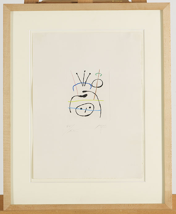 Joan Miró - La Bague d`Aurore - Rahmenbild