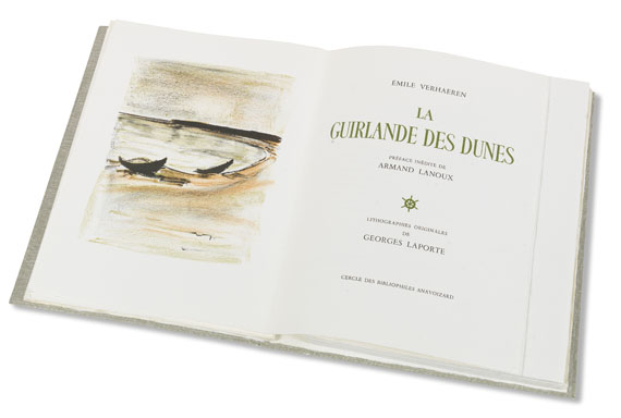 Georges Laporte - Verhaeren, É., La Guirlande des dunes. 1966 - Weitere Abbildung