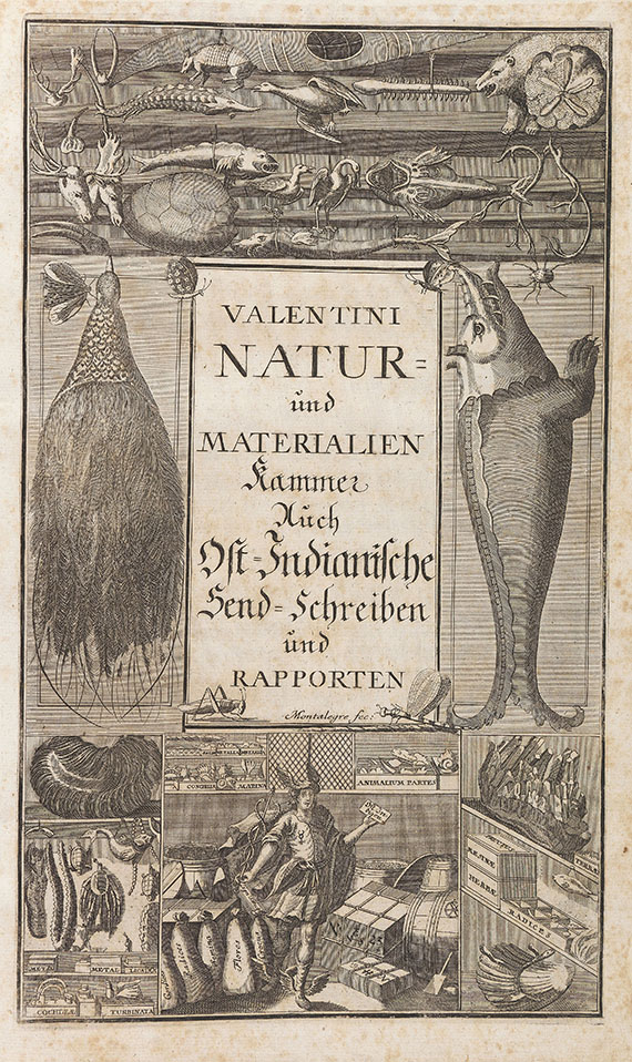 Michael Bernhard Valentini - Museum moseorum.1714. 2 Bde.