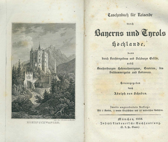 Adolph von Schaden - Taschenbuch für Reisende. 1836