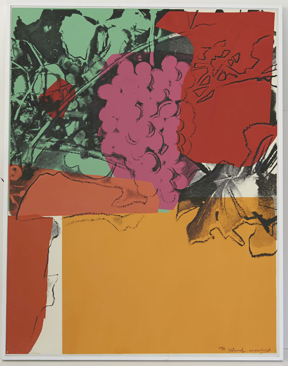 Andy Warhol - Aus: Grapes - Rahmenbild