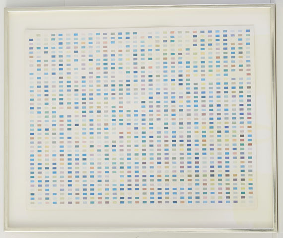 Gerhard Richter - 1260 Farben - Rahmenbild