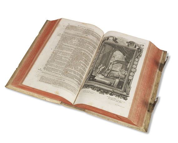 Biblia latina - Biblia sacra. 4 Bände in 2