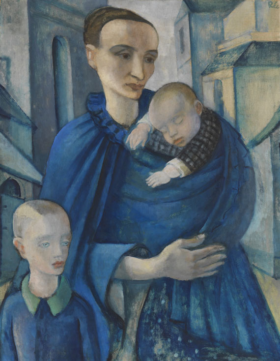 Blaue Frau, 1919