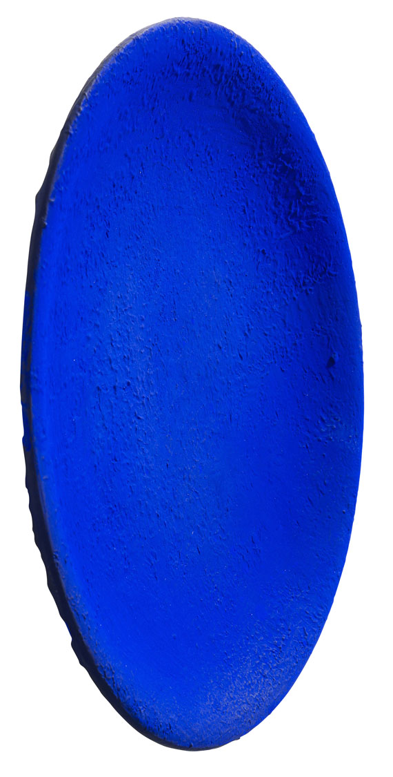 Yves Klein - Untitled Blue Plate (IKB 161)