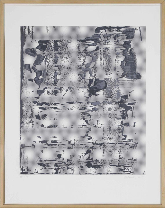 Gerhard Richter - Graphit - Rahmenbild