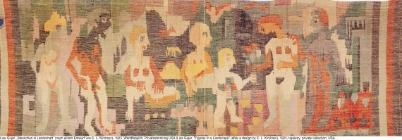 Ernst Ludwig Kirchner - Nacktes Mädchen auf Diwan - Weitere Abbildung