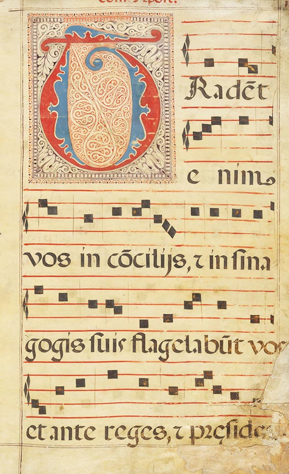  Manuskripte - Volumen Antiphonar Comunium in obseqului (4)